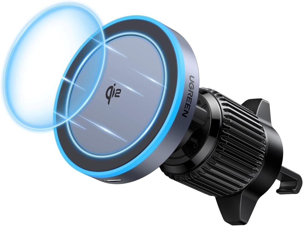 Ugreen Magnetic Wireless Car Charger MagFlow 15W