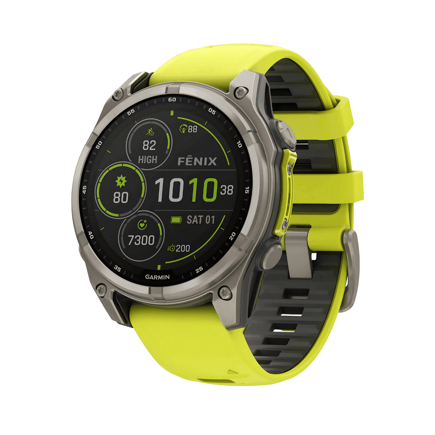 Garmin 8 Fenix Solar Saphire