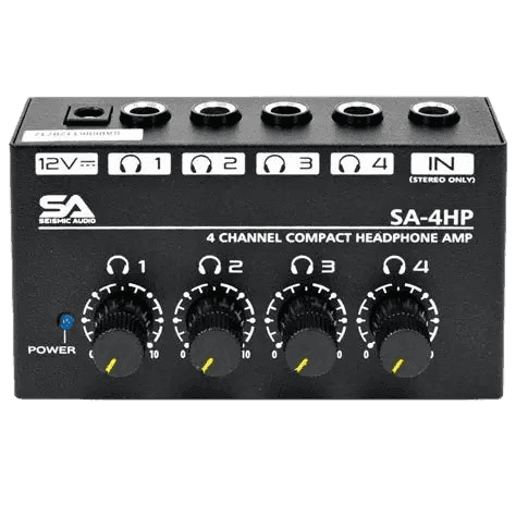 Audi 4-channel Stereo Headphone Amplifier