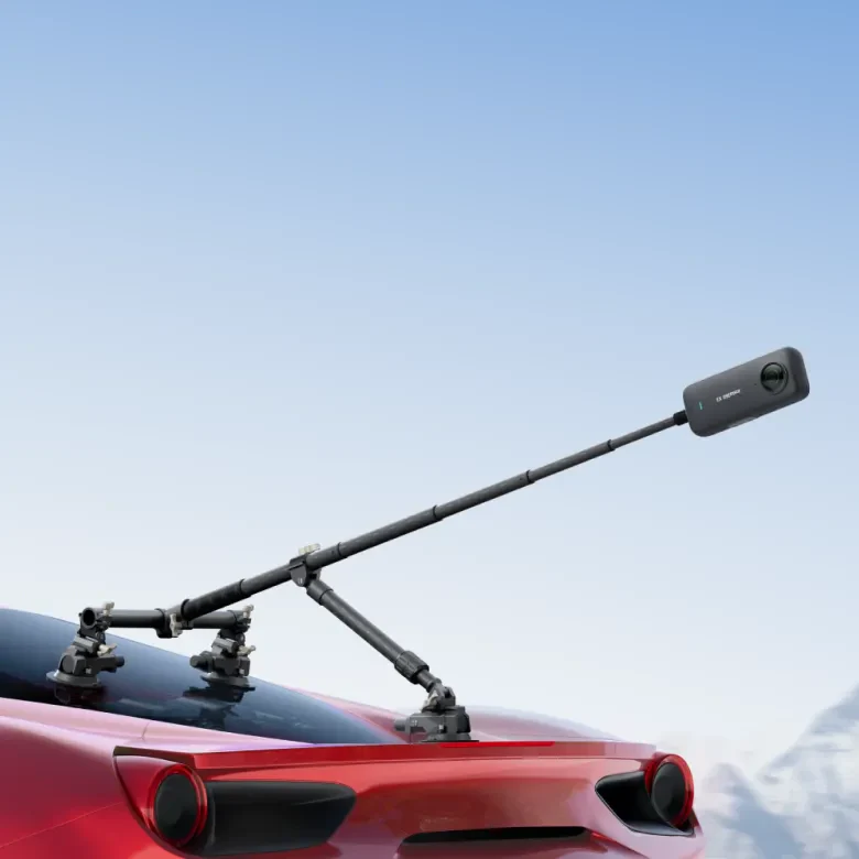 Insta 360 triple electric suction cup car mount 