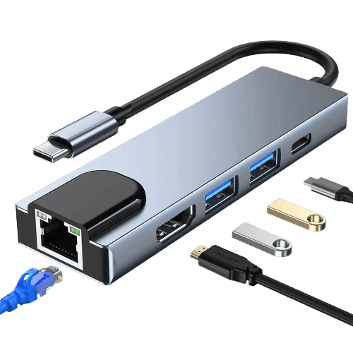 Adapter 5-in-1 Type C